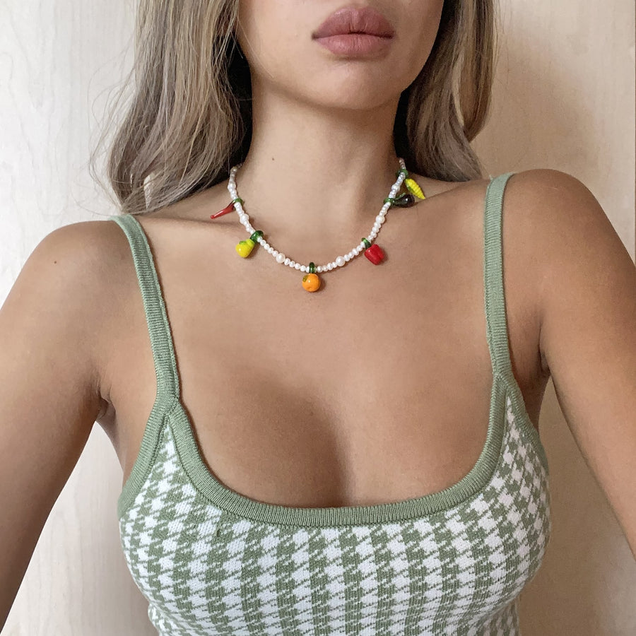 The Fruit and Veggie Pearl Choker