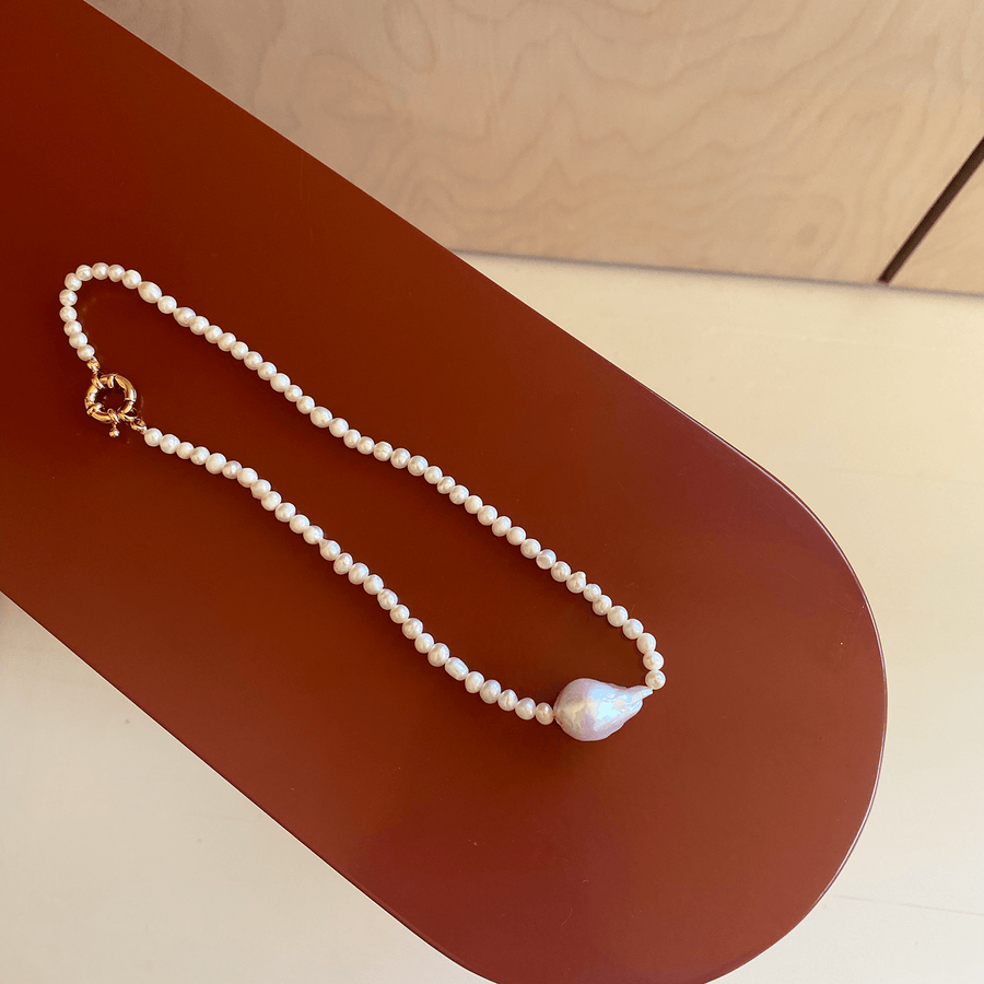 The Feature Freshwater Pearl Choker