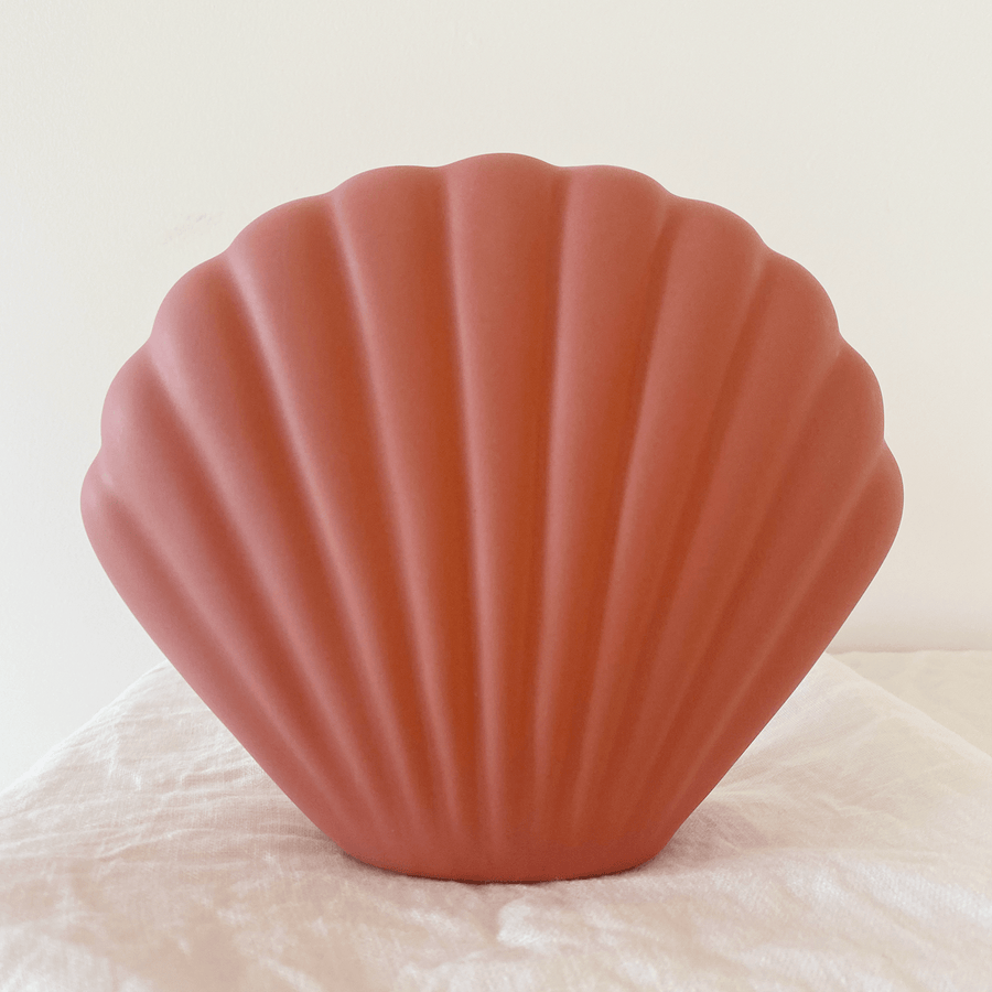 The Blush Shell Ceramic Vessel