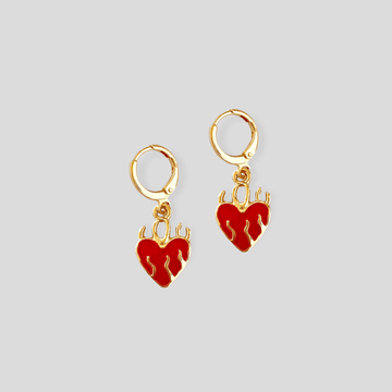 The Hearts on Fire sleeper earring
