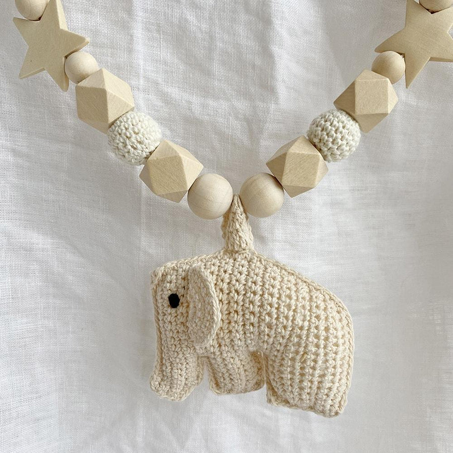 The Crochet Elephant Pram Garland