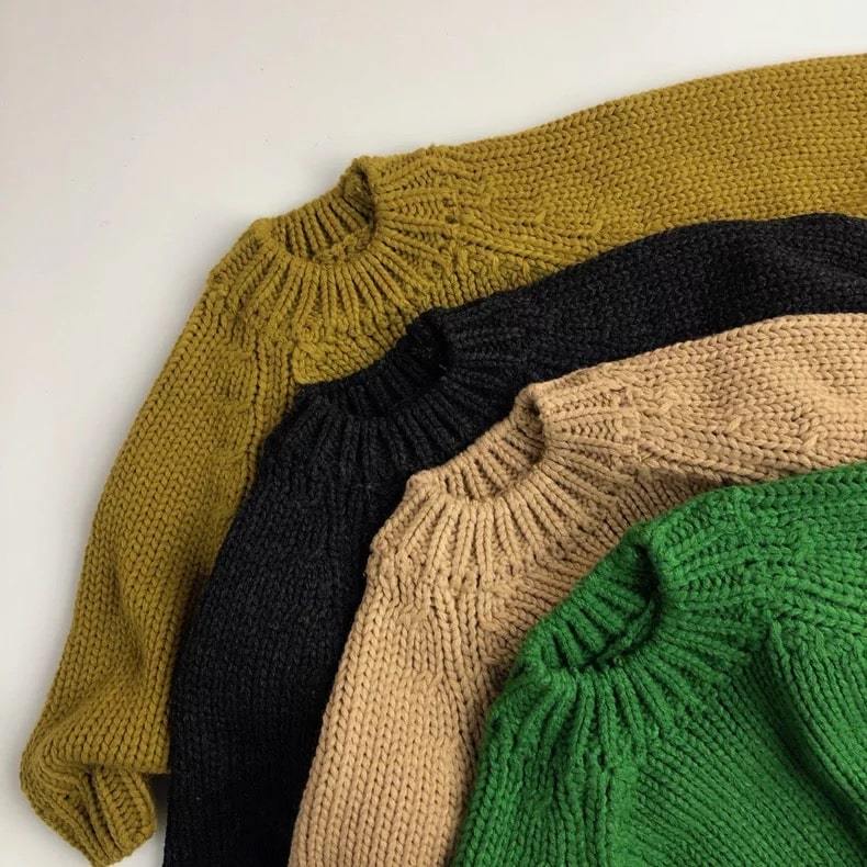 The Moss Chunky Pullover Knit