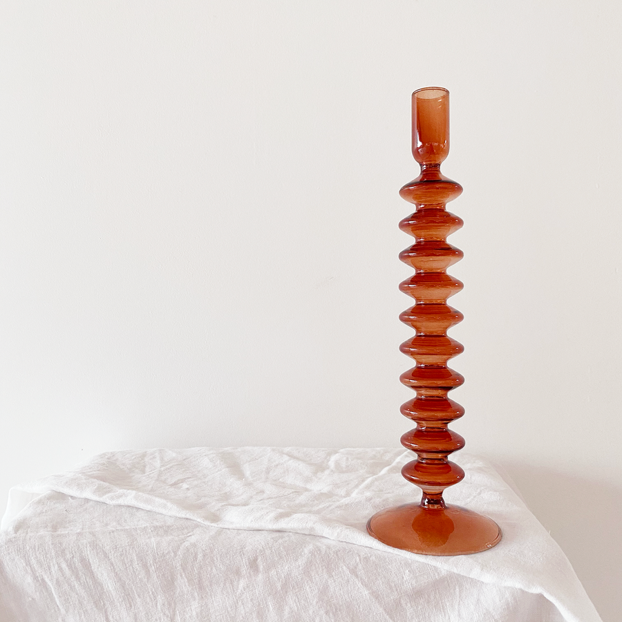 The Toffee Coiled Glass Vessel