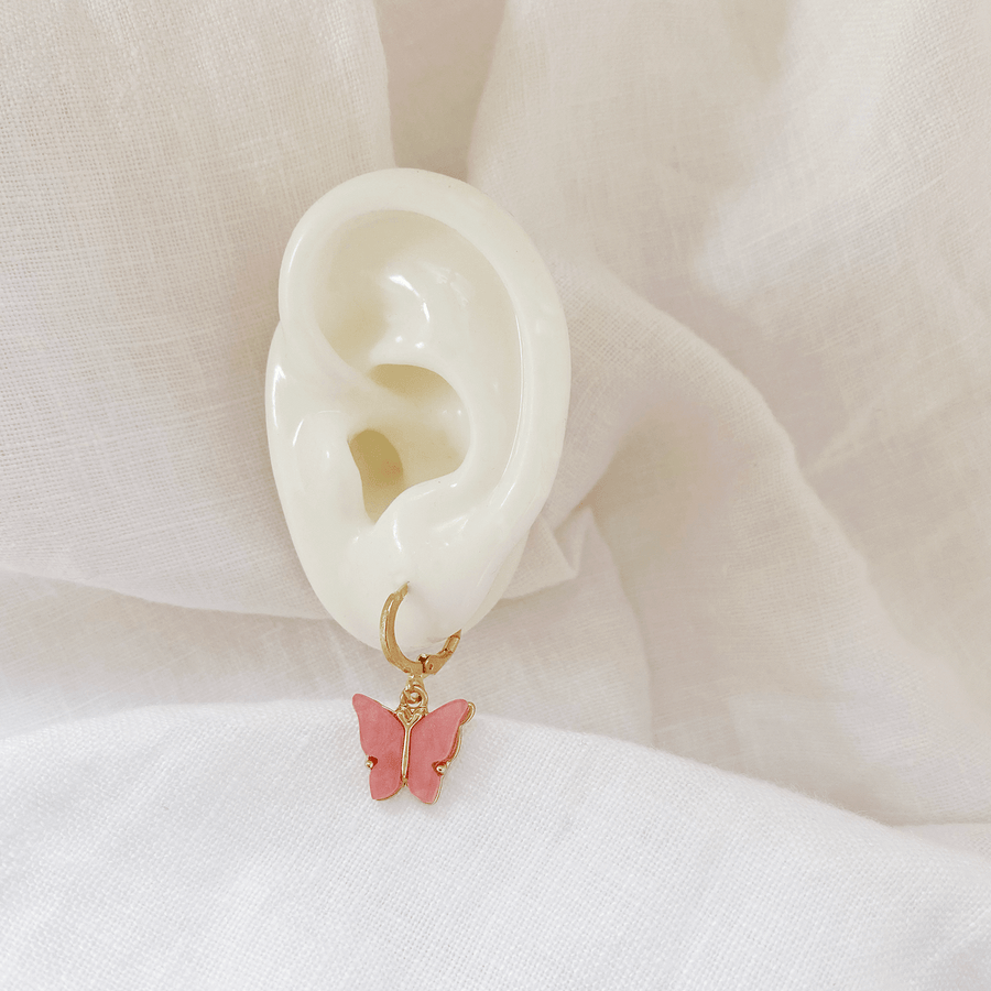 The Rouge Butterfly Sleeper earring
