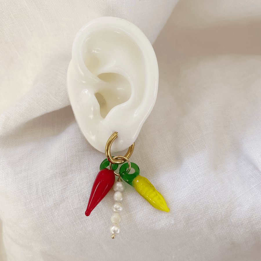 The Chilli Corn earring
