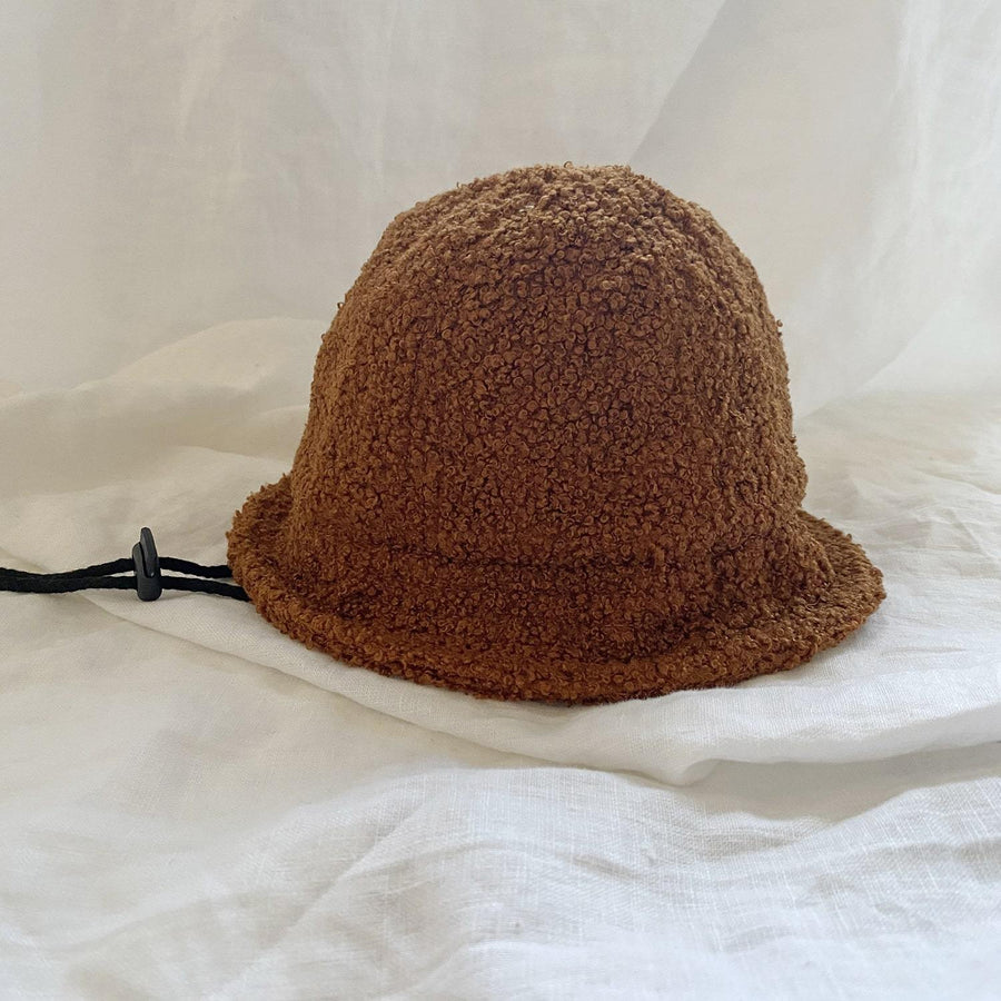 The Chocolate Boucle Teddy Bucket Hat
