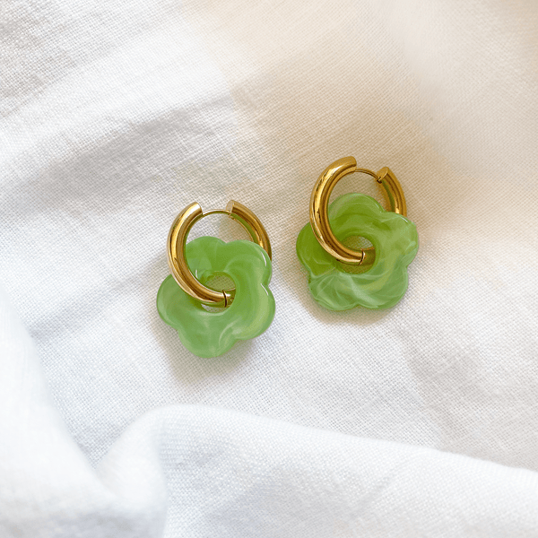 Jade on sale earrings hoop