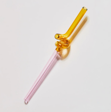 The Pineapple and Guava Glass Straw