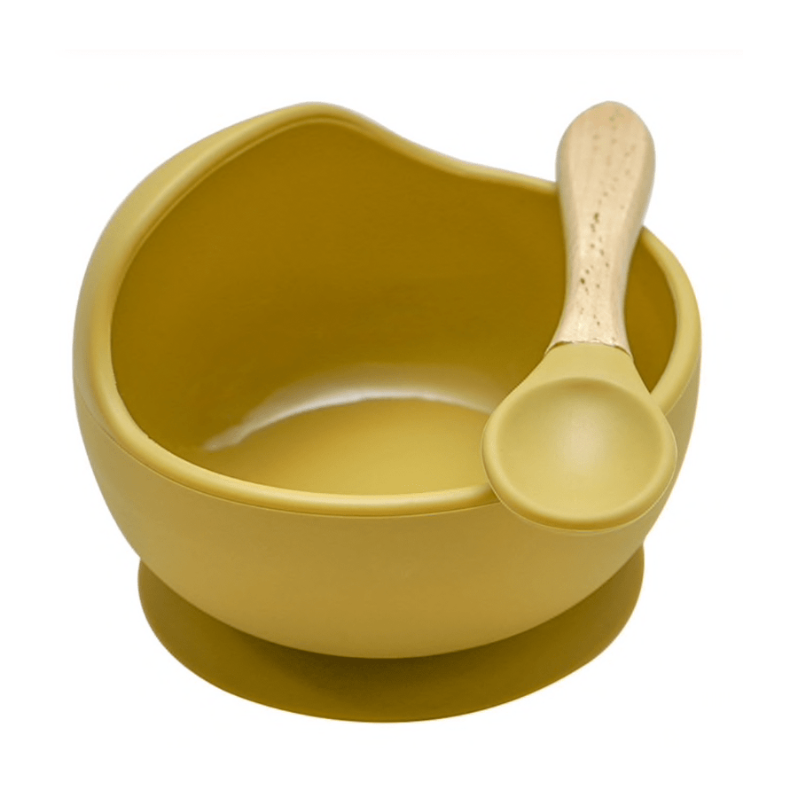 The Mustard Suction Bowl Set