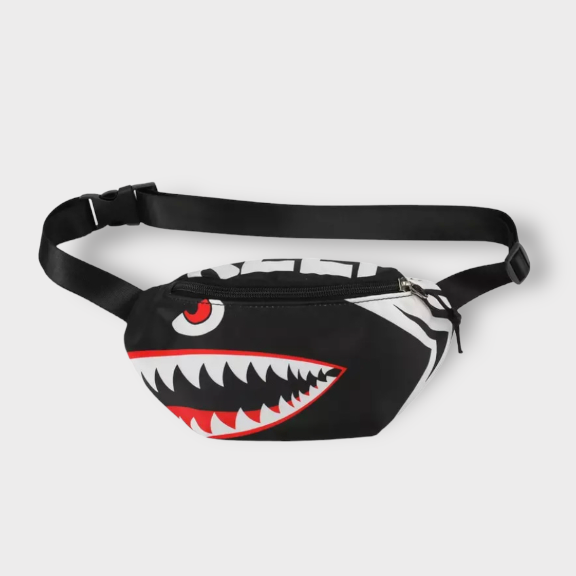 Shark mouth fanny pack sale