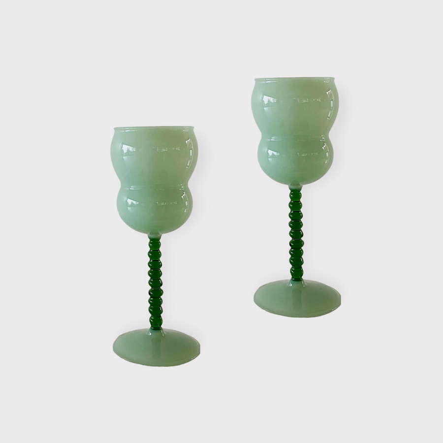 The Jade Kong Wine Glasses